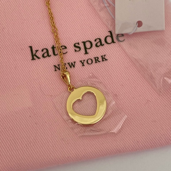 Kate Spade Heart Necklace - Picture 2 of 5